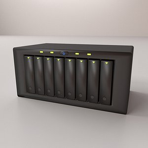 nas storage 3D model