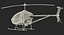 3D rigged private helicopters 6 model