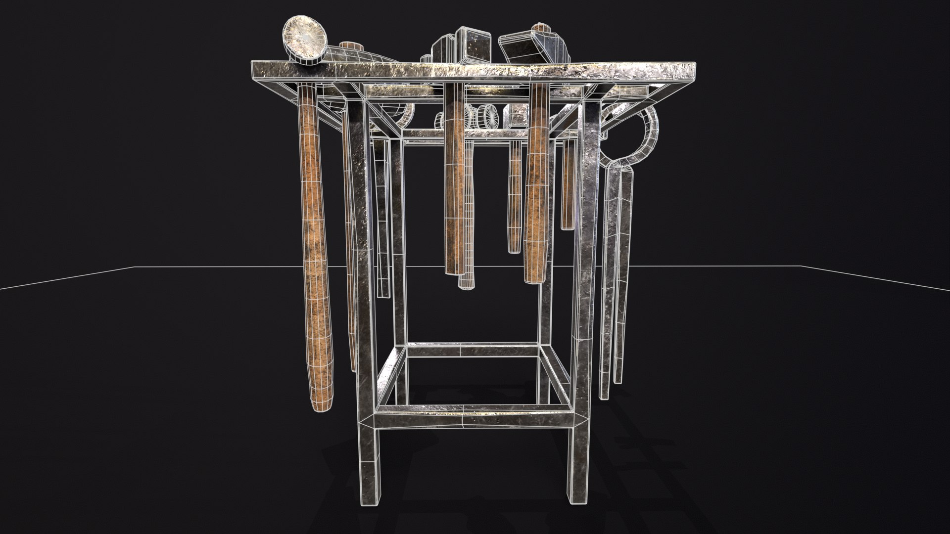 Blacksmith Tool Kit 3D model - TurboSquid 2174927