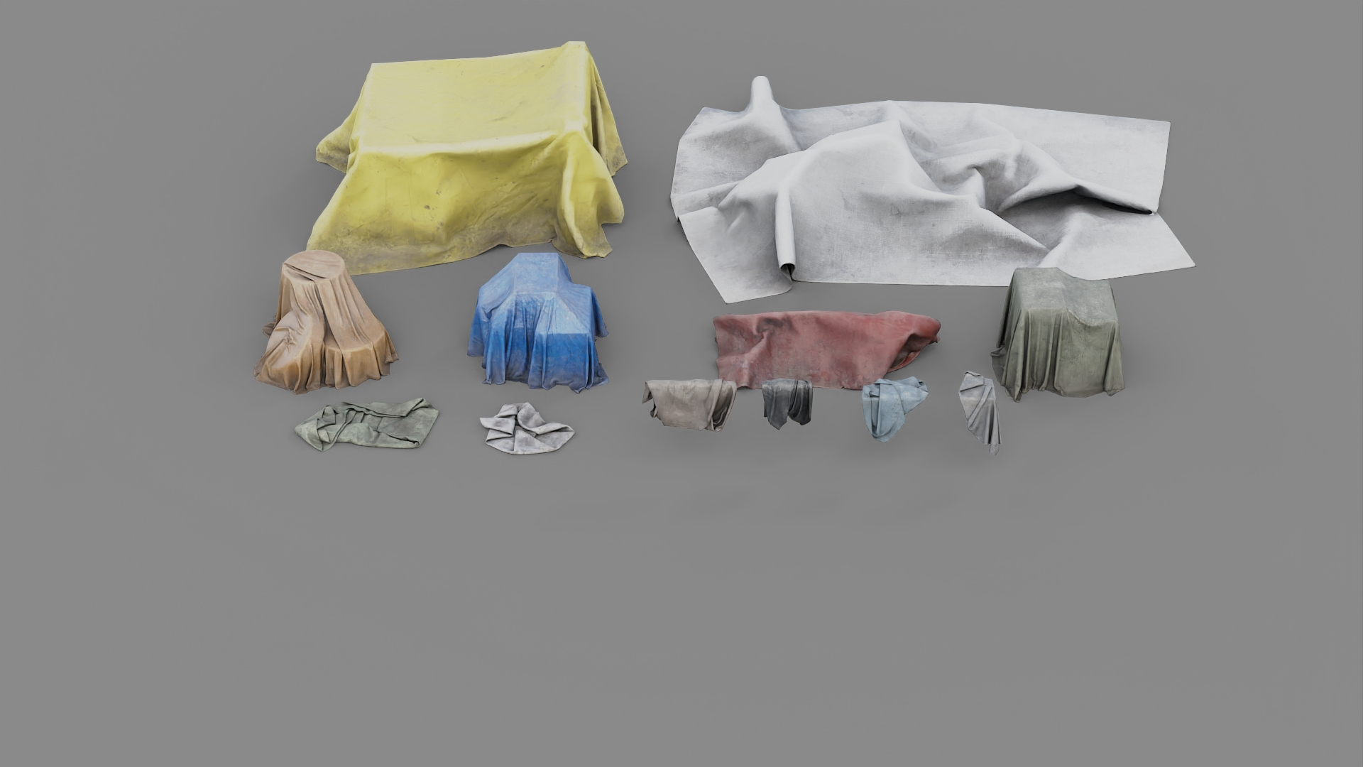 Fabric Pack Realtime 3D Model - TurboSquid 2215208