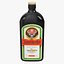 jagermeister liqueur bottle 3d model