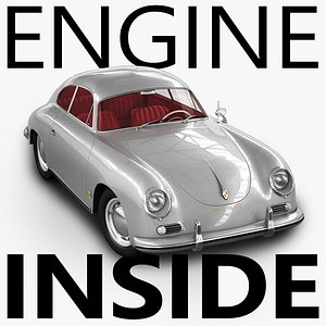 Porsche 356A 1600 Coupe - Engine