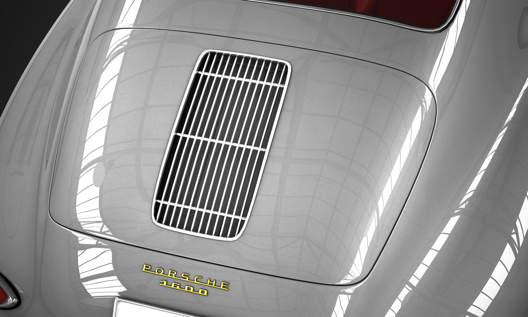 Obj Porsche 356 Engine