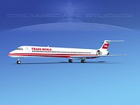McDonnell Douglas MD83 Trans World Airways 1