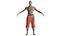 Shaolin monk - Game Ready Character Low-poly 