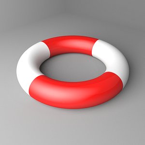 lifesaver swim ring 3D model