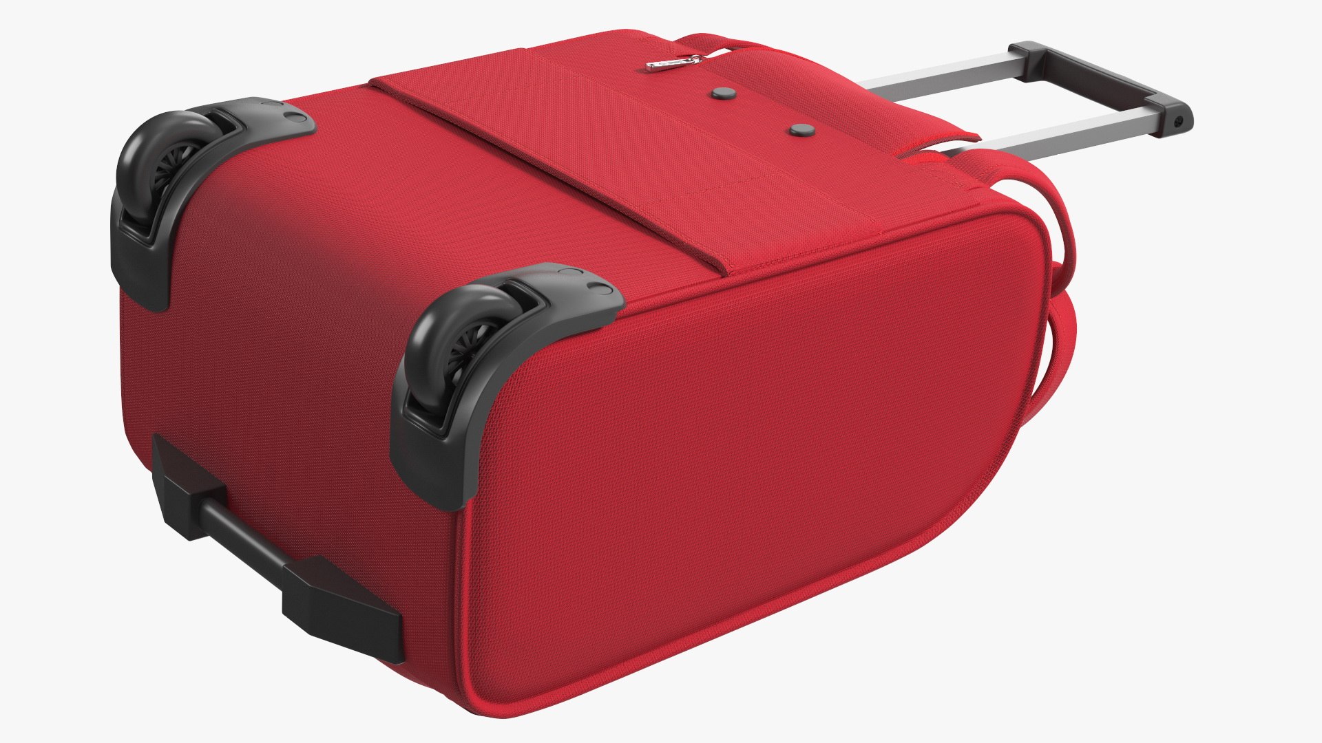 3D model Red Softshell Suitcase - TurboSquid 2086227