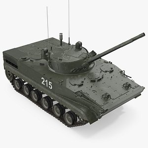 3D model russian armored vehicle bmp-3
