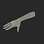 Female Hand 2 Rigged for Maya