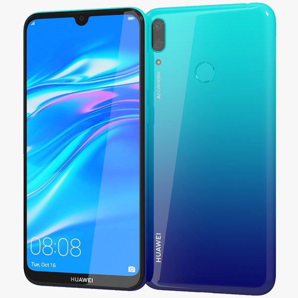 huawei y7 2019 aurora blue