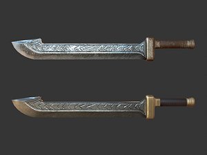 sword cleaver 3D