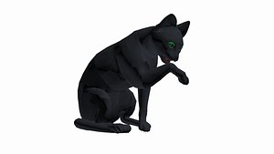 BLACK CAT 3D model