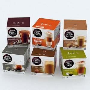 Nescafe Dolce Gusto coffe Boxes collection