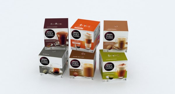 Nescafe Dolce Gusto Latte Macchiato / Coffee Glass Set 250ML