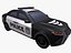 CAR POLICE LOW POLY