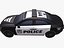 CAR POLICE LOW POLY