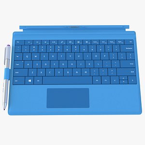 3d microsoft surface 3 keyboard