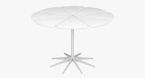 3d petal dining table
