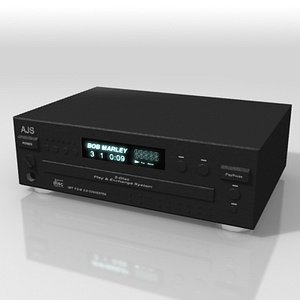 3D CD Player Model