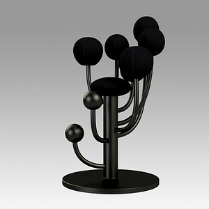 3D star generation black model