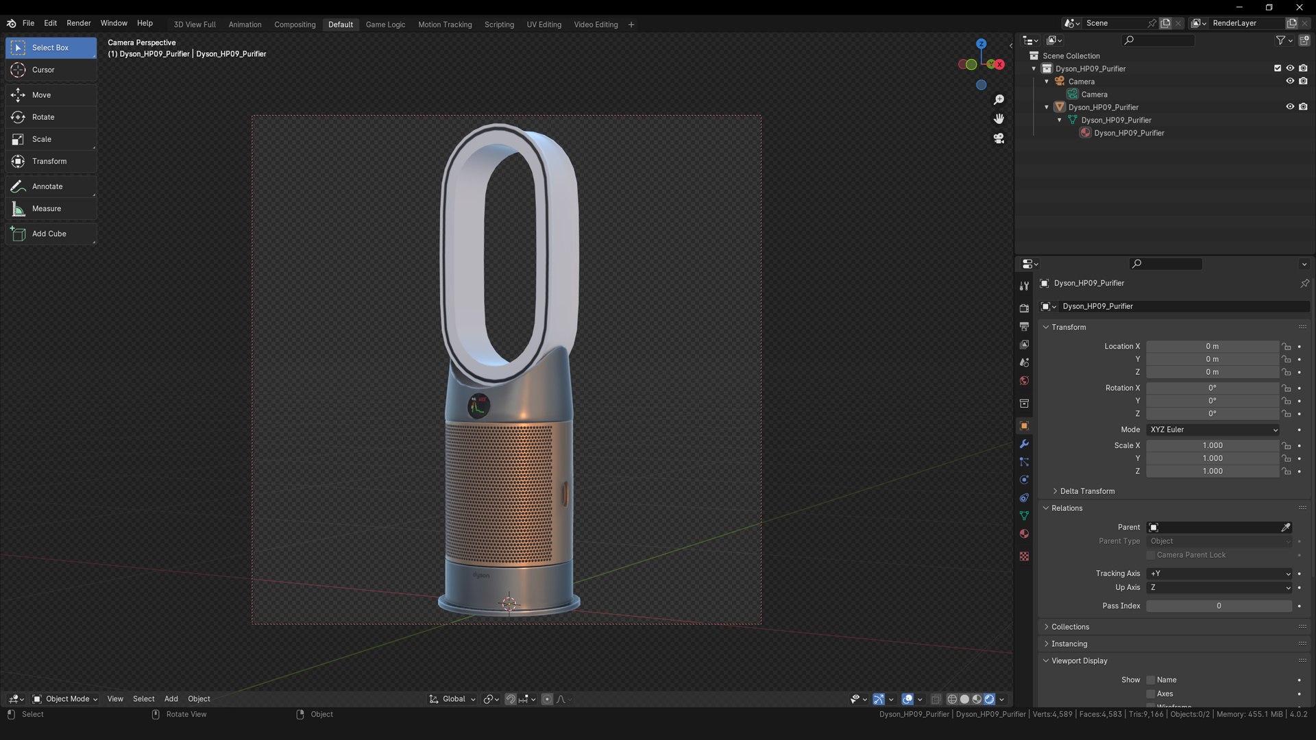 Air Purifier Dyson HP09 PBR model https://p.turbosquid.com/ts-thumb/NO/8U5Vty/GR/scrblend/png/1707671125/1920x1080/fit_q87/9c1e20d97f0173fbaa97f149bbf2cda8894cb909/scrblend.jpg