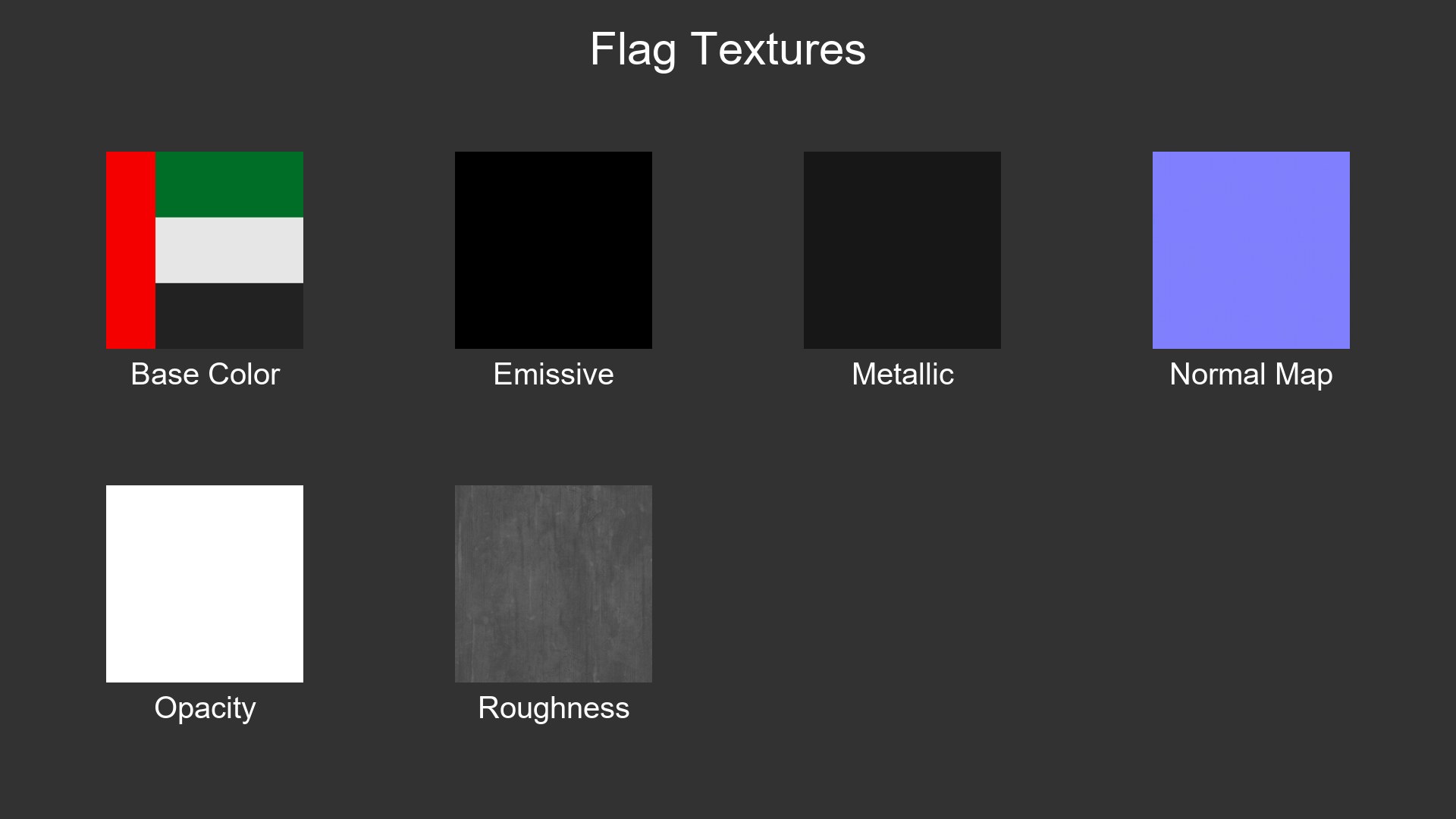 3D United Arab Emirates Flag Stand https://p.turbosquid.com/ts-thumb/NO/9hGMnY/Mv/flag_textures/png/1766756316/1920x1080/fit_q87/4f0ea37beb096d0a541586a51dd57dd932c24974/flag_textures.jpg
