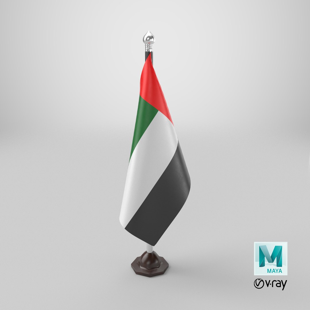 3D United Arab Emirates Flag Stand https://p.turbosquid.com/ts-thumb/NO/9hGMnY/NT/stemcell_maya_vray_render/png/1767226103/1920x1080/fit_q87/71aa148962f634268b308174383541208d3c1283/stemcell_maya_vray_render.jpg