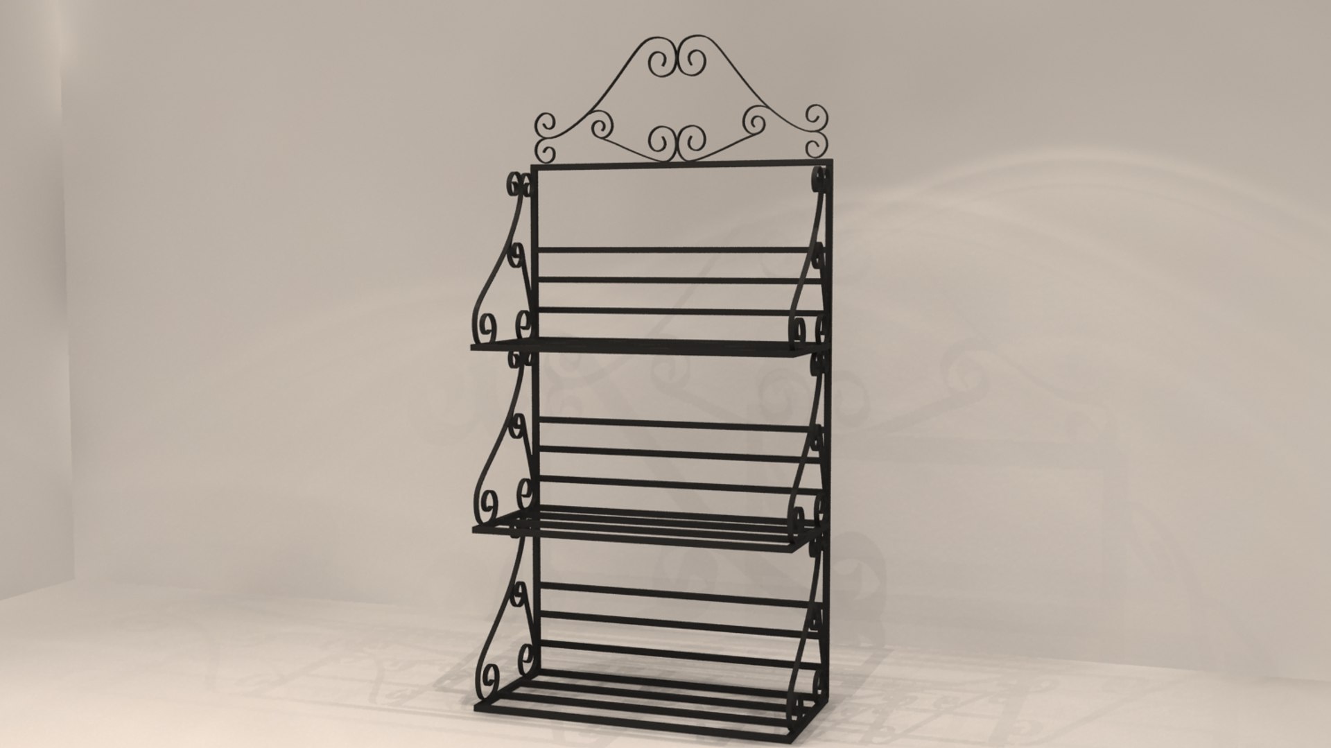 3dsmax Ornate Rack