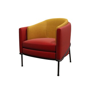 3D lounge chair