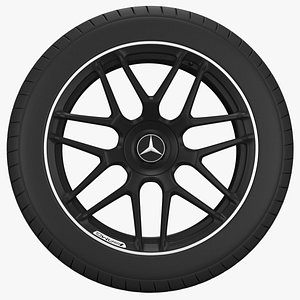 mercedes-AMG A45 rim 3D model