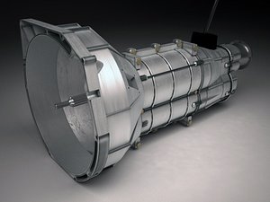 manual transmission mechanism automobile 3d model