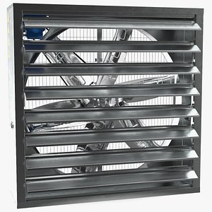 Cooling Exhaust Fan Vent Open