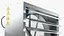 Cooling Exhaust Fan Vent Open