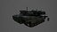 3D model ue4 tank abrams dm