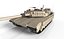 3D model ue4 tank abrams dm