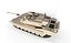 3D model ue4 tank abrams dm