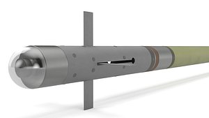 3D FIM 92 Stinger Missile model