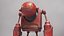 robot realistic metal 3d fbx