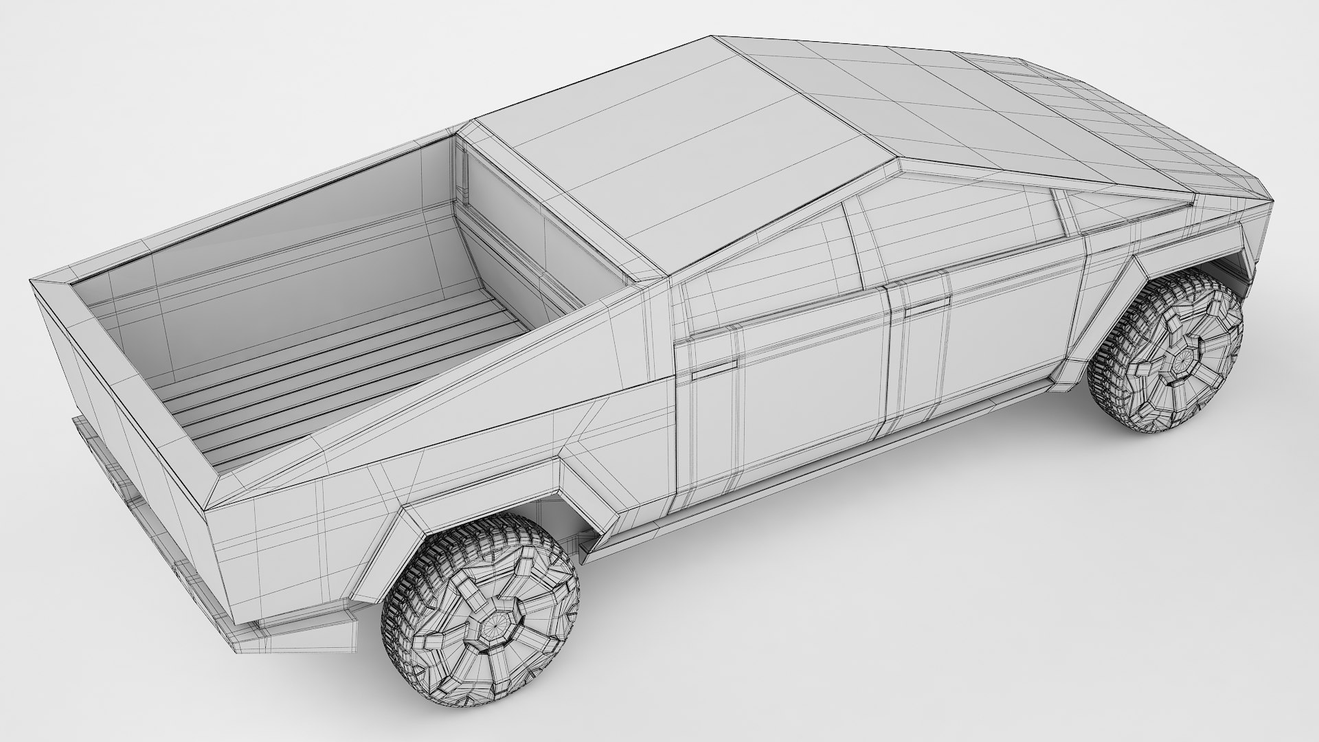 3D Tesla Cybertruck Truck Model - TurboSquid 1486634