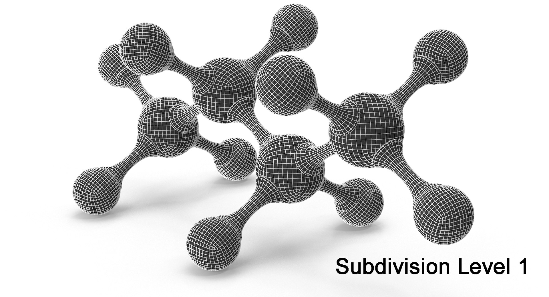 3D Model Butane Molecular - TurboSquid 1274331