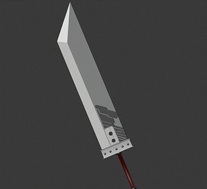 3D buster sword
