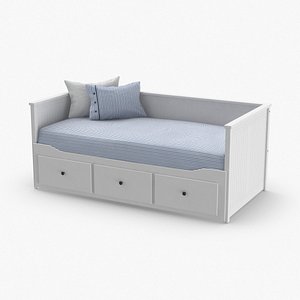 3D scandinavian daybed