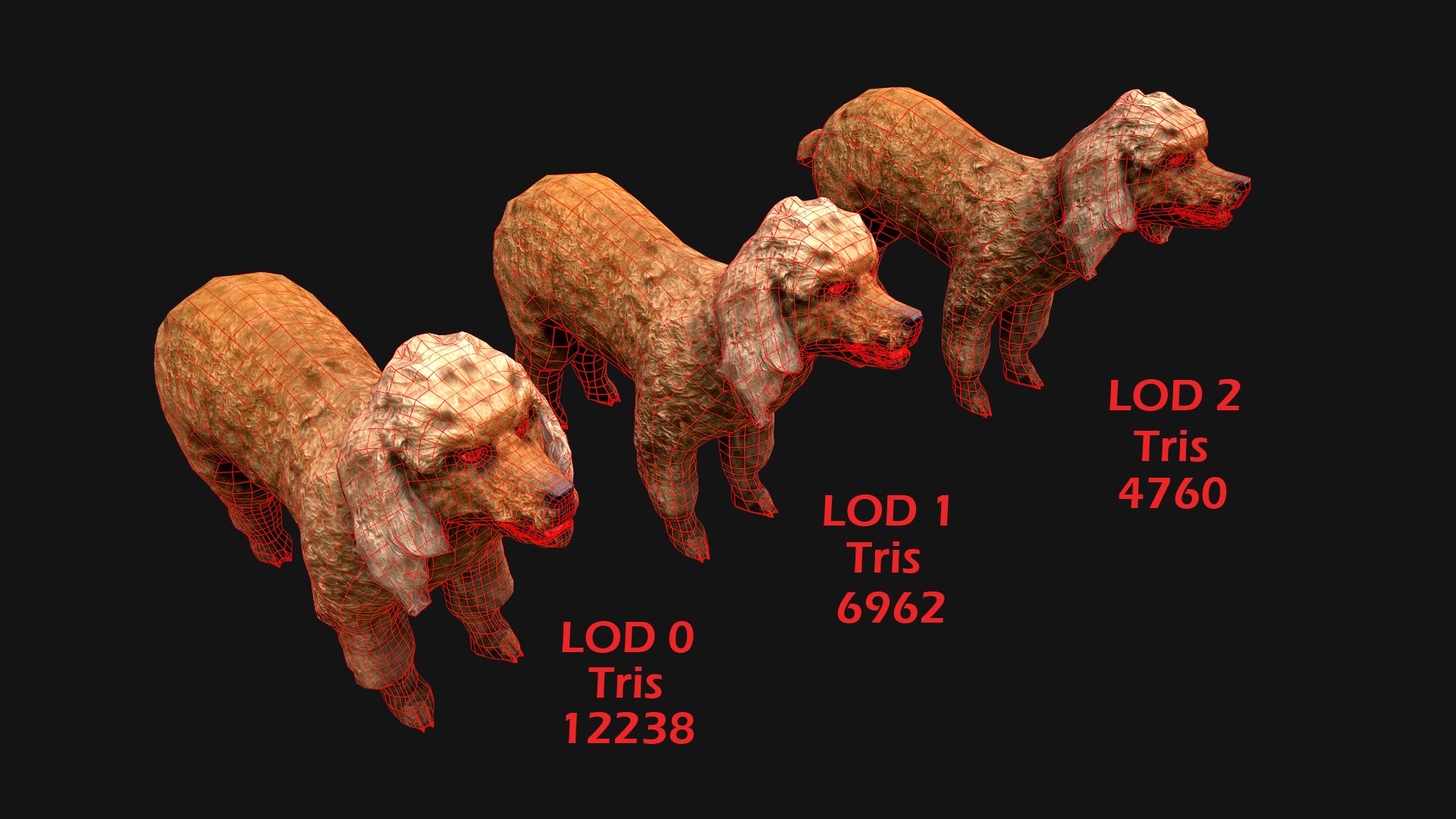3D model Dog Cockapoo Cocker Spaniel Mix Poodle - TurboSquid 2066970