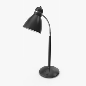 3D Office Lamp Black