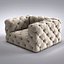 Restaurierungszubehör - Soho Tufted Chair