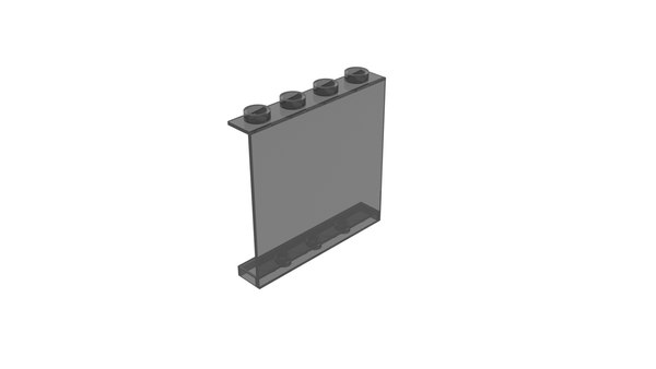3D lego windows panels set - TurboSquid 1714020