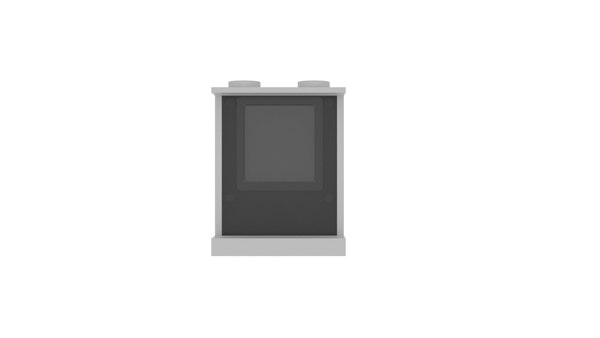 3D lego windows panels set - TurboSquid 1714020