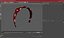 Diadema Twist Rojo