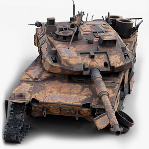 Type 10 Destroyed Main Battle Tank
