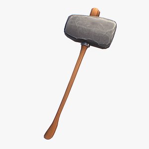 Stylized Two Handed Hammer